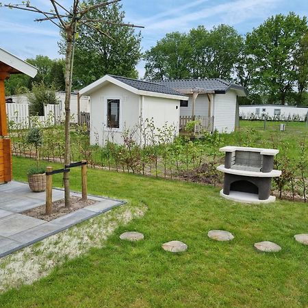 Nieuw - Luxe Blokhut Chalet In Bosrijke Omgeving Anloo Εξωτερικό φωτογραφία
