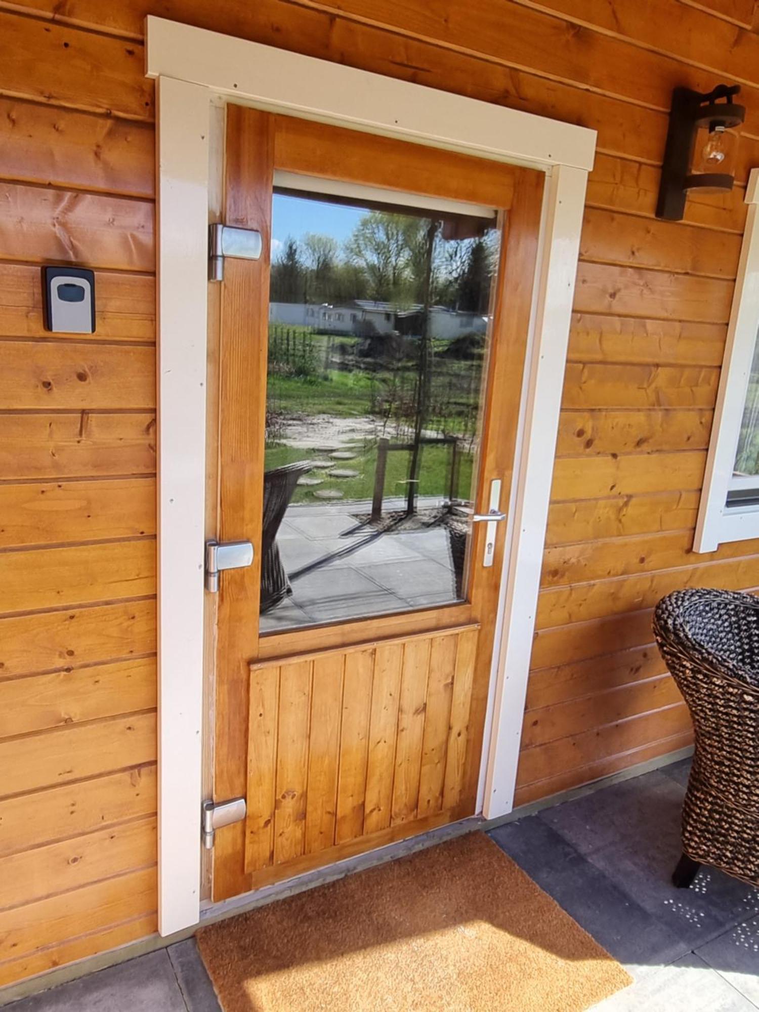 Nieuw - Luxe Blokhut Chalet In Bosrijke Omgeving Anloo Εξωτερικό φωτογραφία