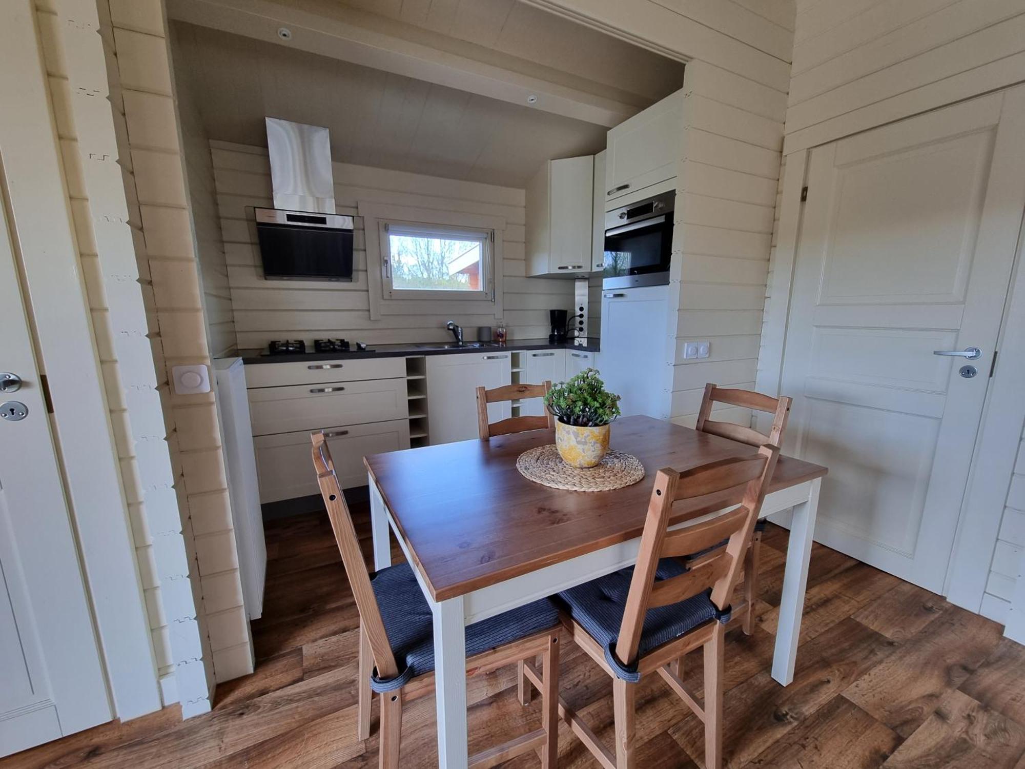 Nieuw - Luxe Blokhut Chalet In Bosrijke Omgeving Anloo Εξωτερικό φωτογραφία