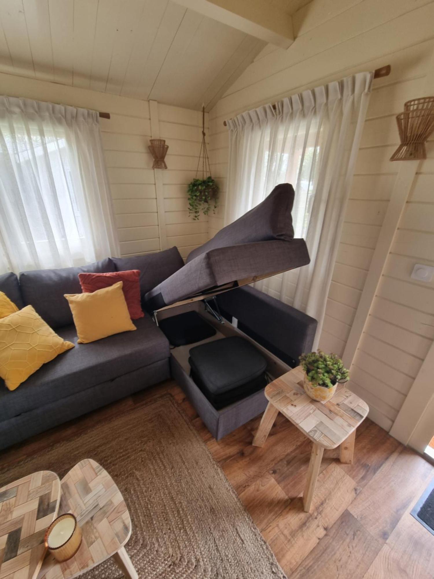Nieuw - Luxe Blokhut Chalet In Bosrijke Omgeving Anloo Εξωτερικό φωτογραφία